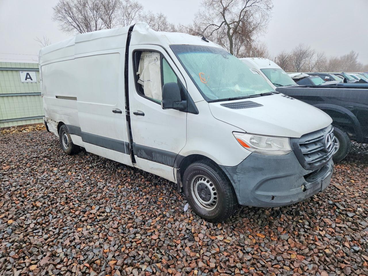 2021 Mercedes-benz Sprinter 2500 Белый vin: W1Y40CHY9MT056581