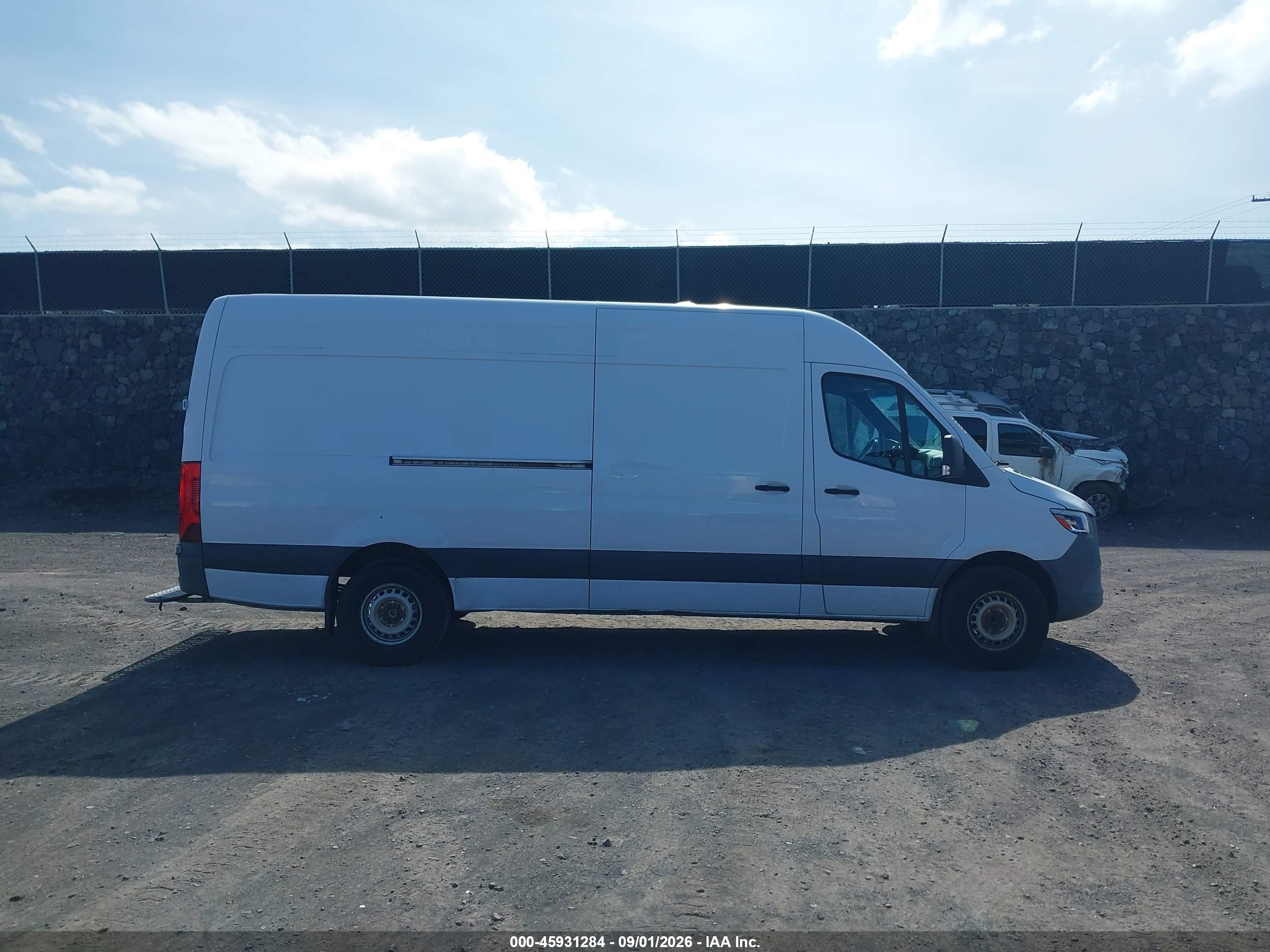 2021 Mercedes-benz Sprinter 2500 High Roof I4 Diesel Белый vin: W1Y4DCHY6MT064531