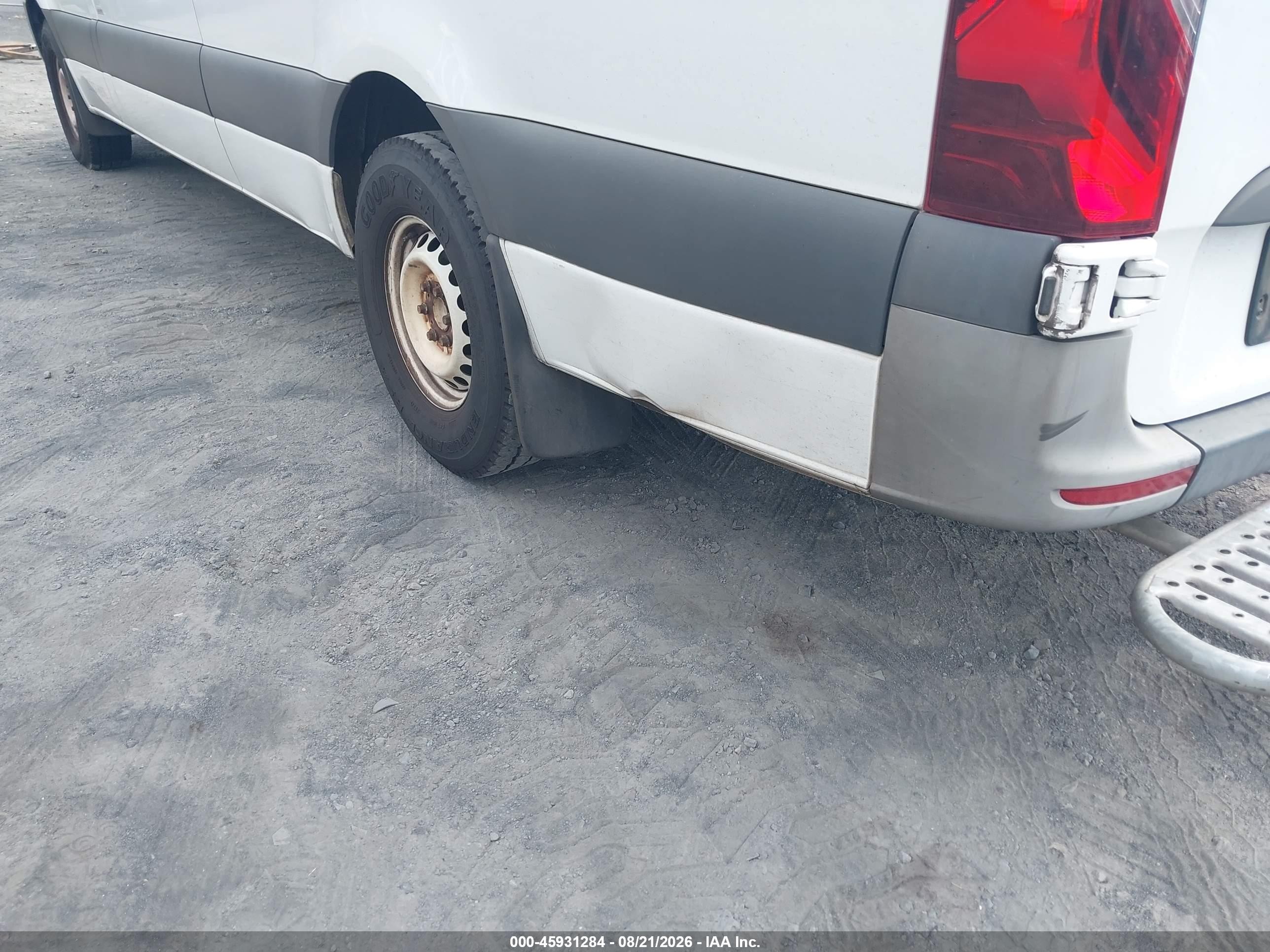2021 Mercedes-benz Sprinter 2500 High Roof I4 Diesel Белый vin: W1Y4DCHY6MT064531