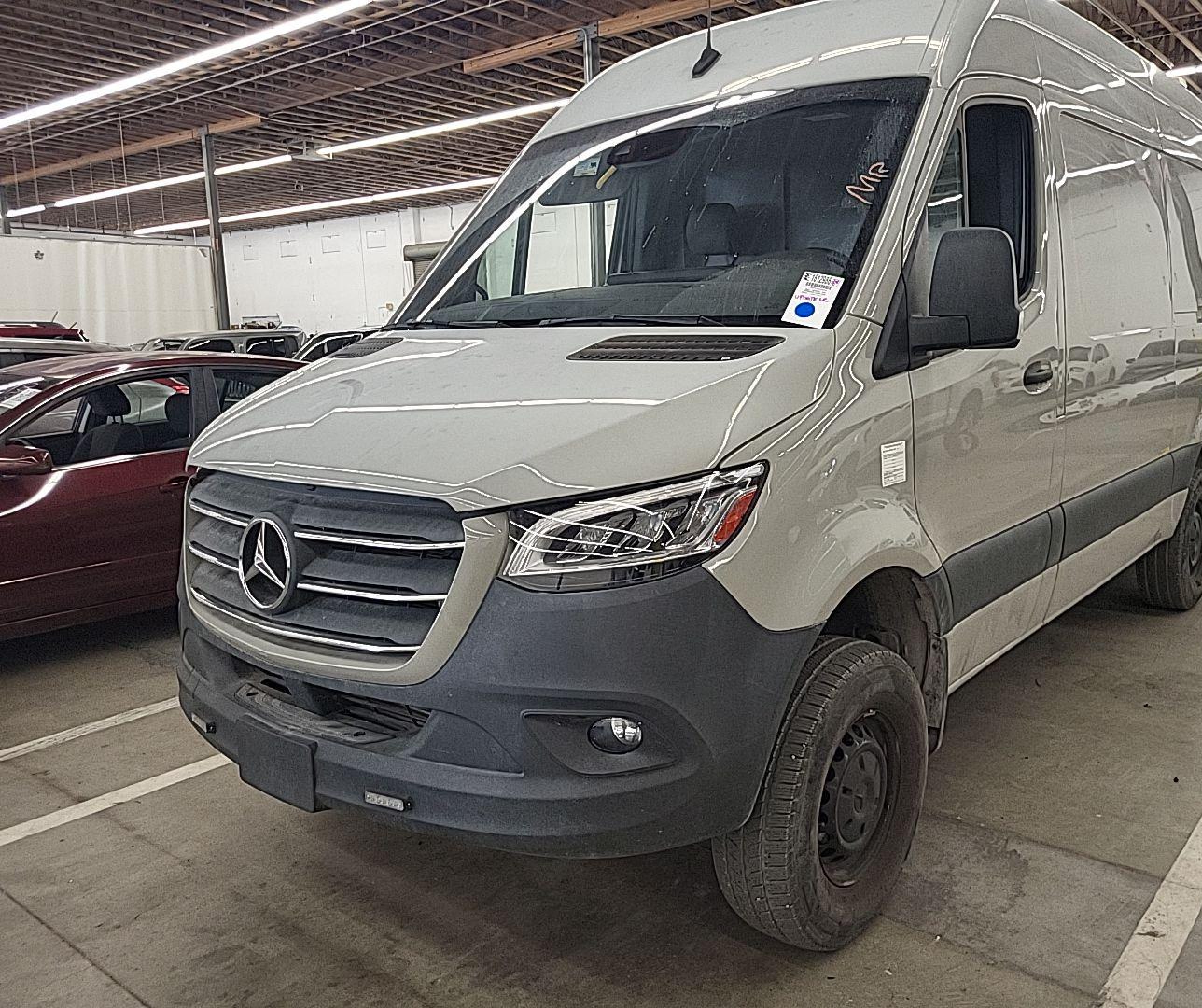 2022 Mercedes-benz Sprinter 2500 Standard Roof V6 vin: W1Y4EBVY4NT093345