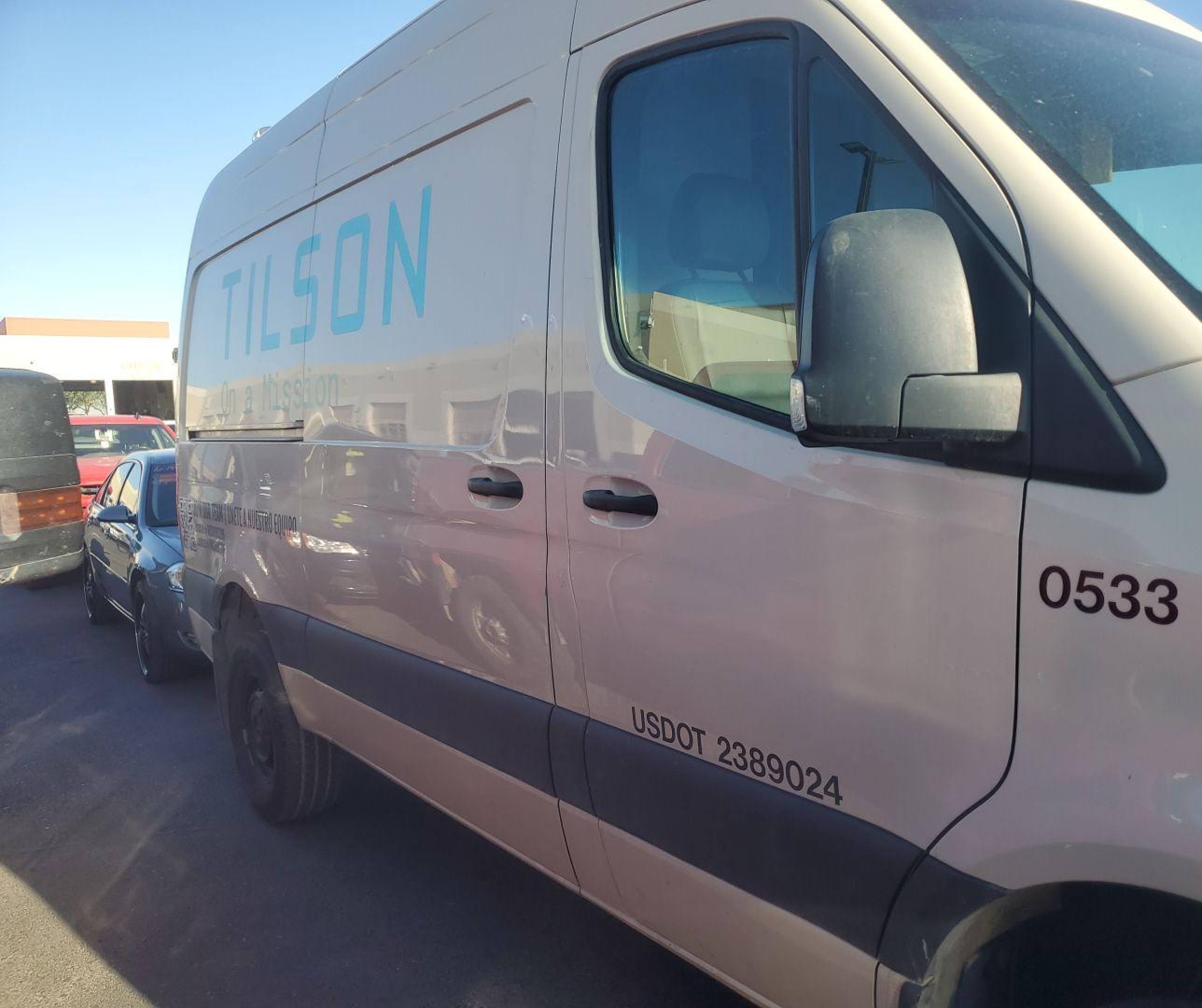 2022 Mercedes-benz Sprinter 2500 Standard Roof V6 vin: W1Y4EBVY6NT097638