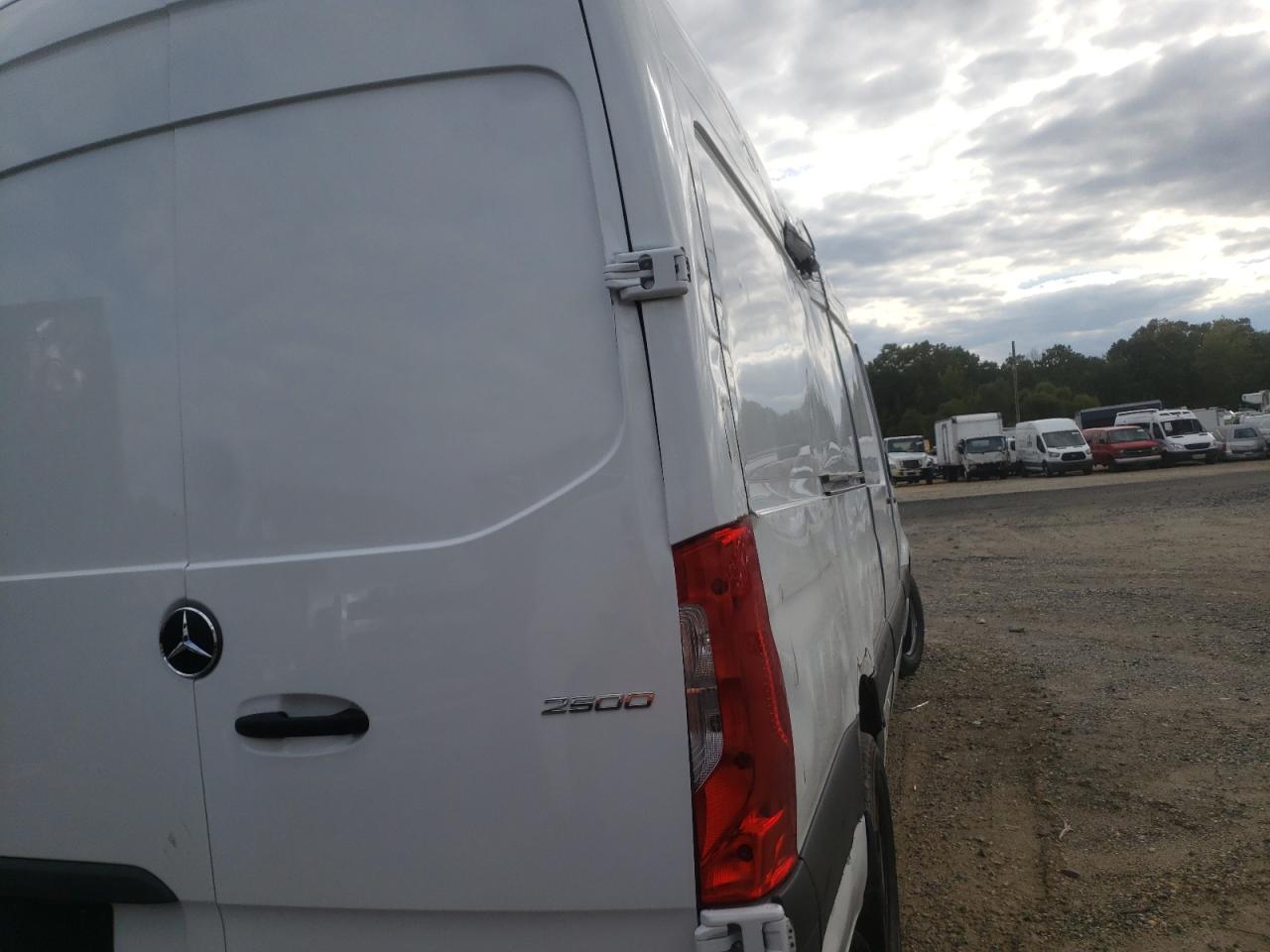 2021 Mercedes-benz Sprinter 2500 White vin: W1Y4ECHY2MT065172