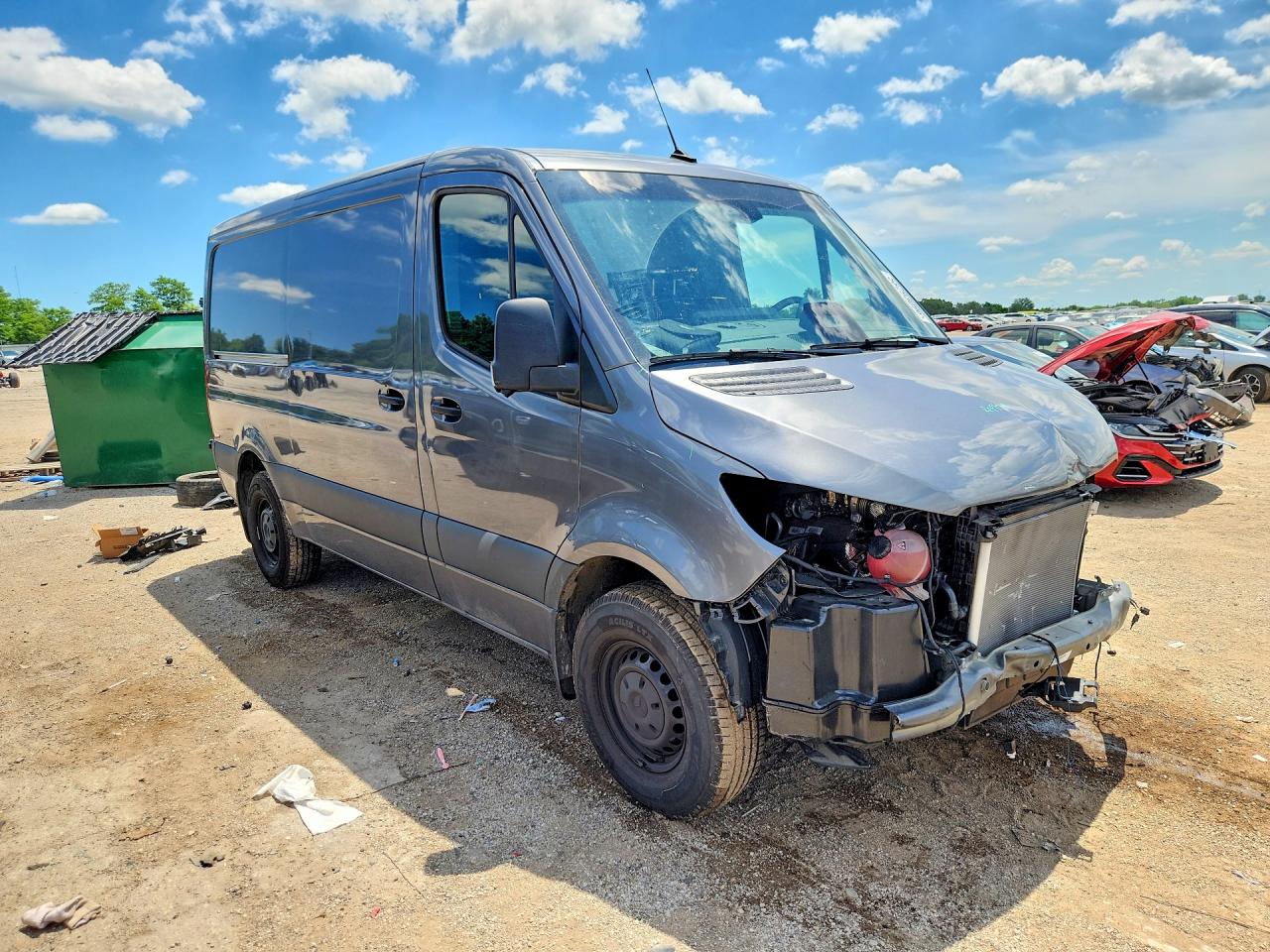 2025 Mercedes-benz Sprinter 2500 Gray vin: W1Y4KBHY7ST223912