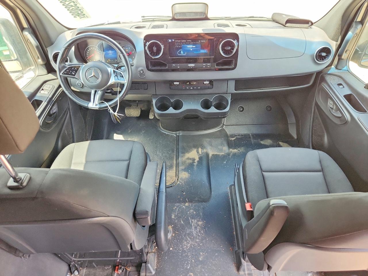2025 Mercedes-benz Sprinter 2500 Gray vin: W1Y4KBHY7ST223912