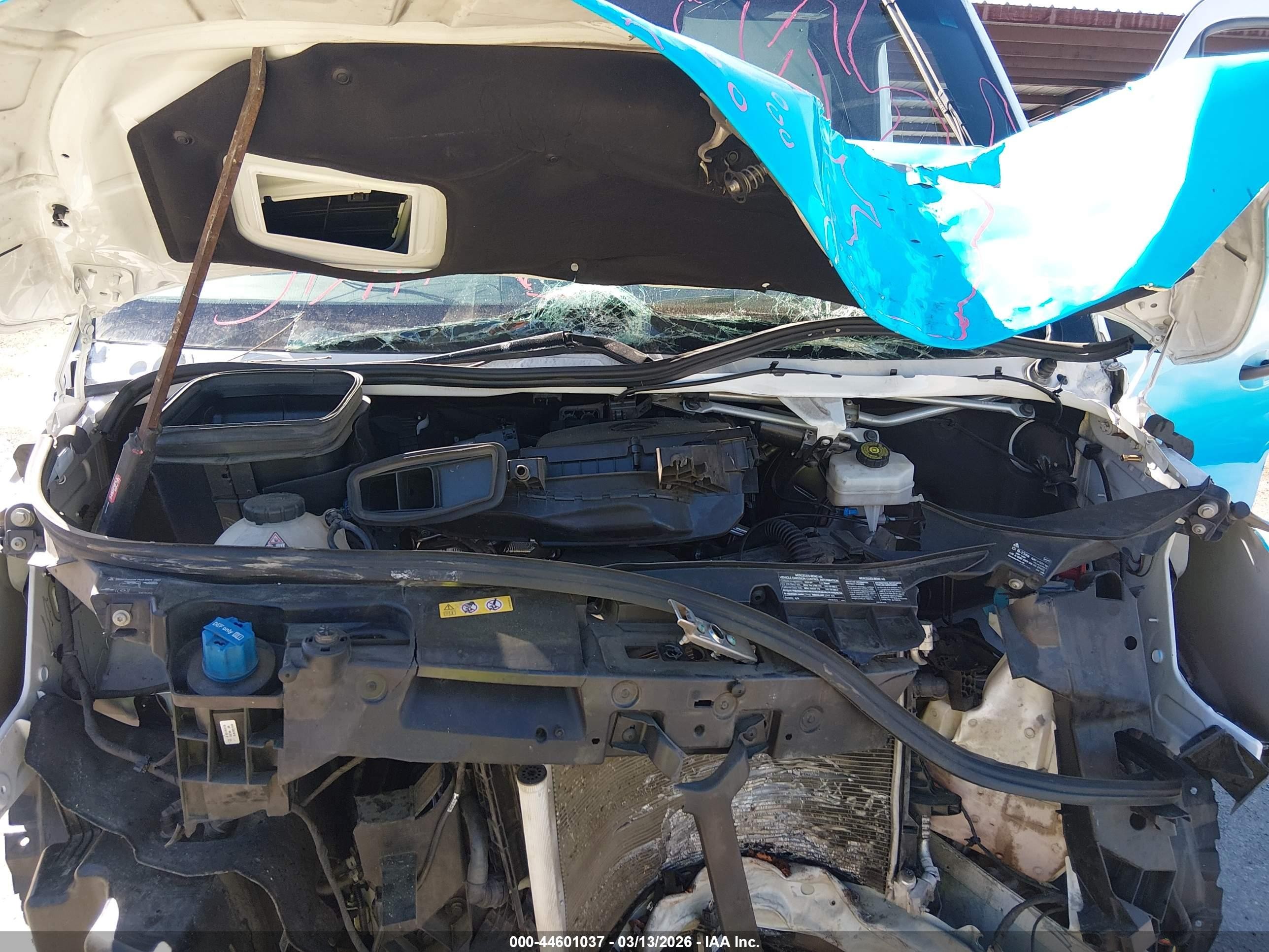 2024 Mercedes-benz Sprinter 2500 High Roof 4-cyl Diesel Ho Белый vin: W1Y4NCHY9RT163008