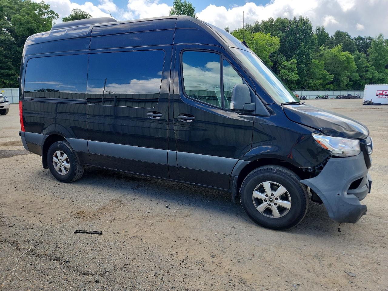 2019 Mercedes-benz Sprinter 2500 Black vin: W1Z4EFHY7KP204151