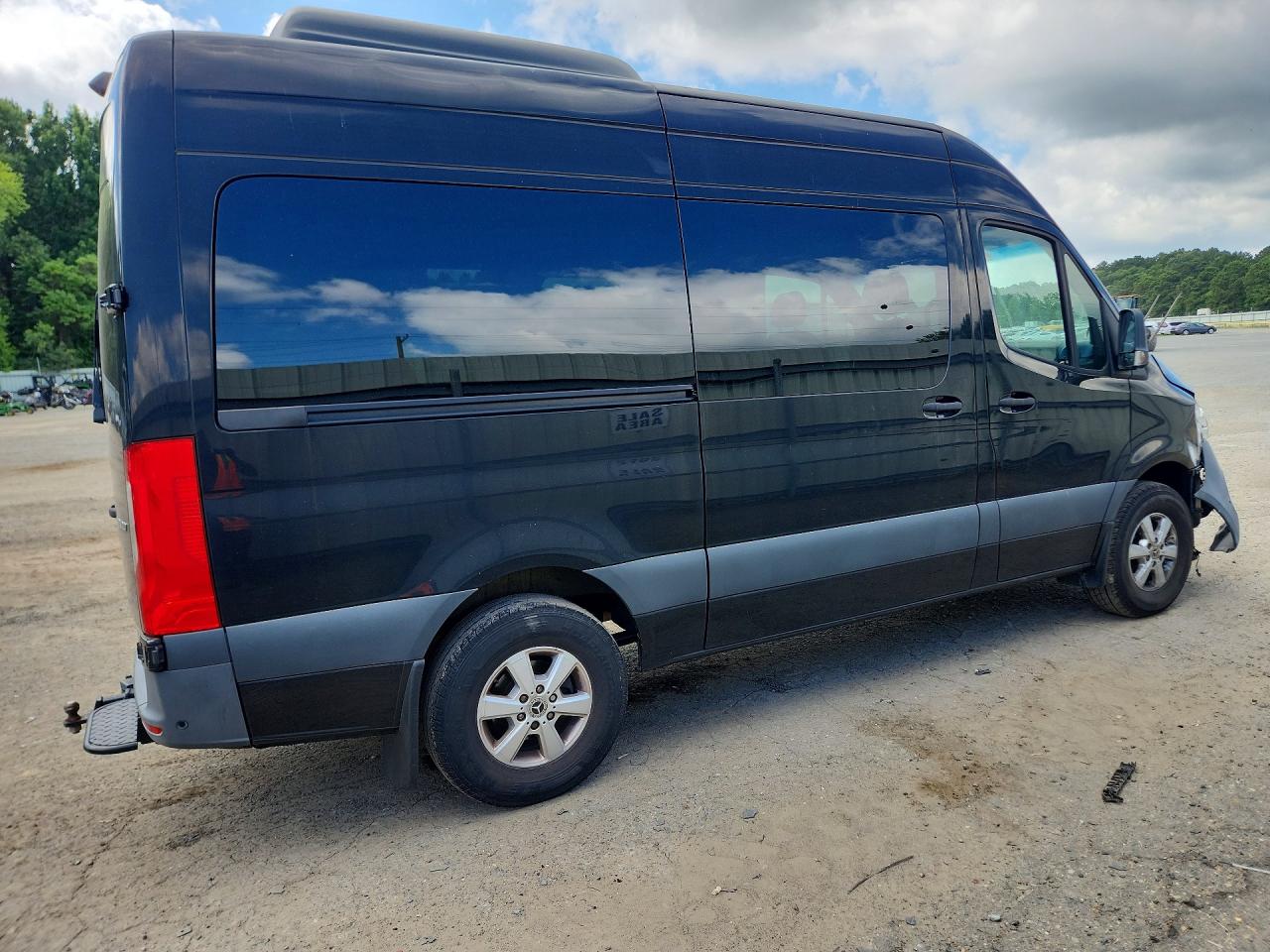 2019 Mercedes-benz Sprinter 2500 Black vin: W1Z4EFHY7KP204151