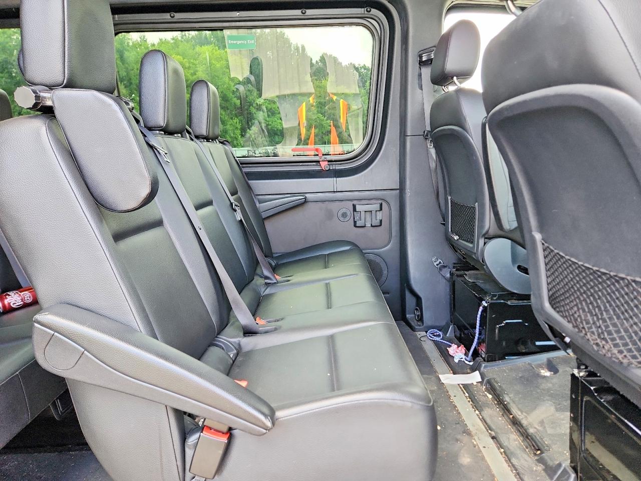 2019 Mercedes-benz Sprinter 2500 Black vin: W1Z4EFHY7KP204151