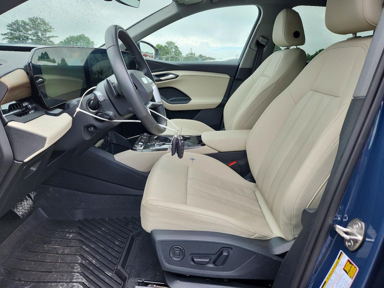 2025 Audi Q6 E-tron Premium Синий vin: WA112BGF6SA026792