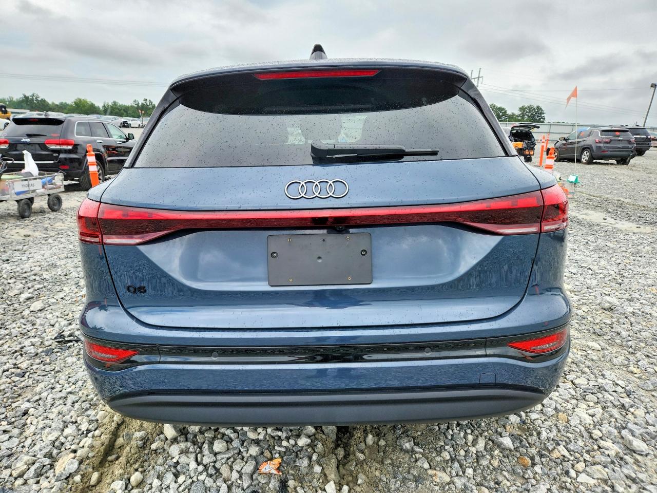 2025 Audi Q6 E-tron Premium Синий vin: WA112BGF6SA026792