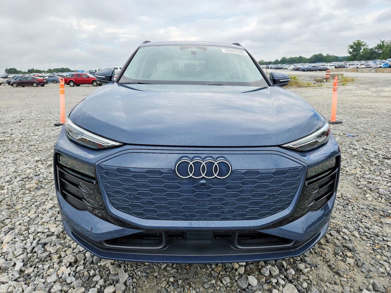 2025 Audi Q6 E-tron Premium Синий vin: WA112BGF6SA026792