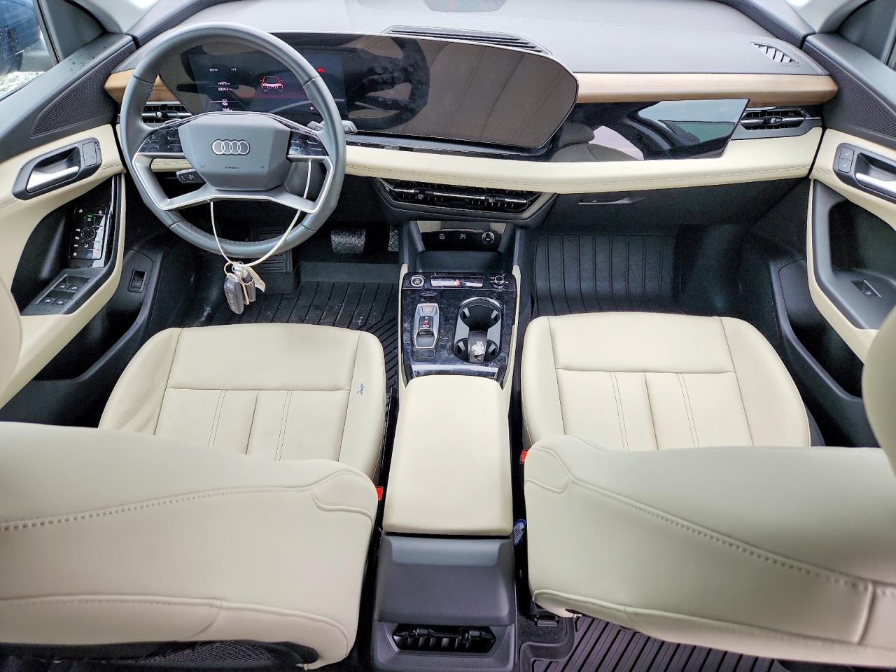 2025 Audi Q6 E-tron Premium Синий vin: WA112BGF6SA026792