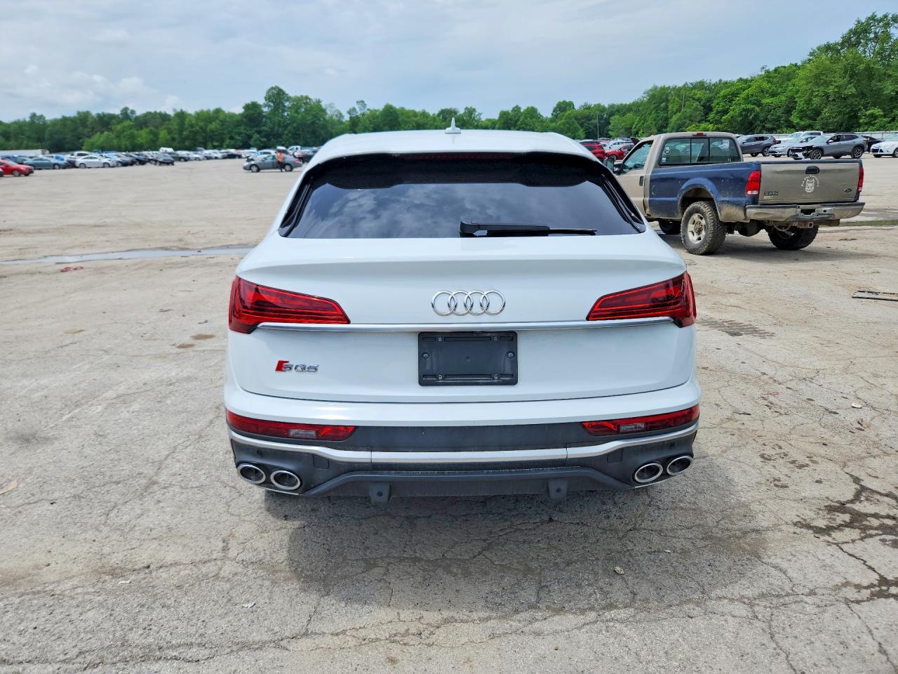 2022 Audi Sq5 Sportback Premium Белый vin: WA114AFY1N2108662