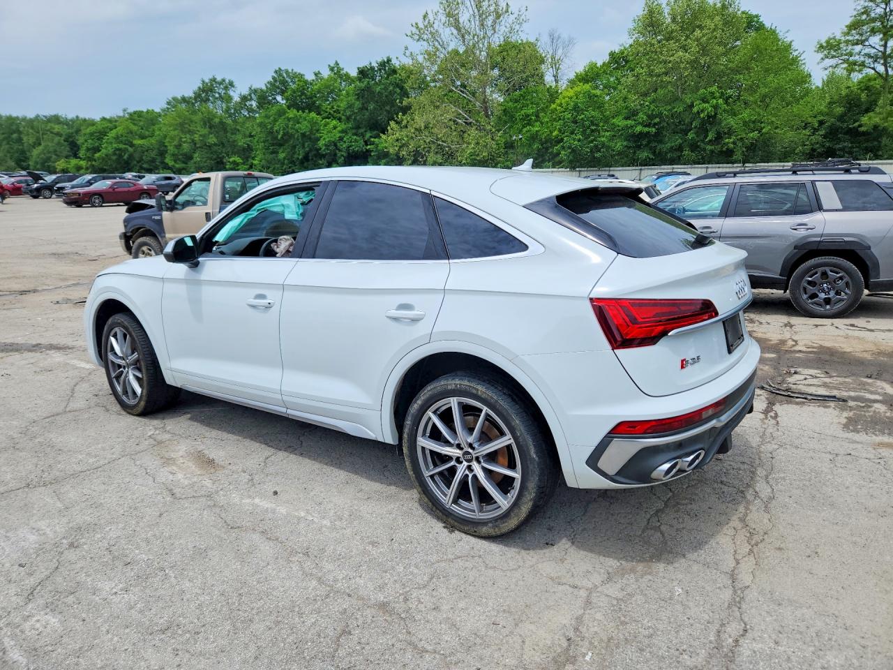 2022 Audi Sq5 Sportback Premium Белый vin: WA114AFY1N2108662
