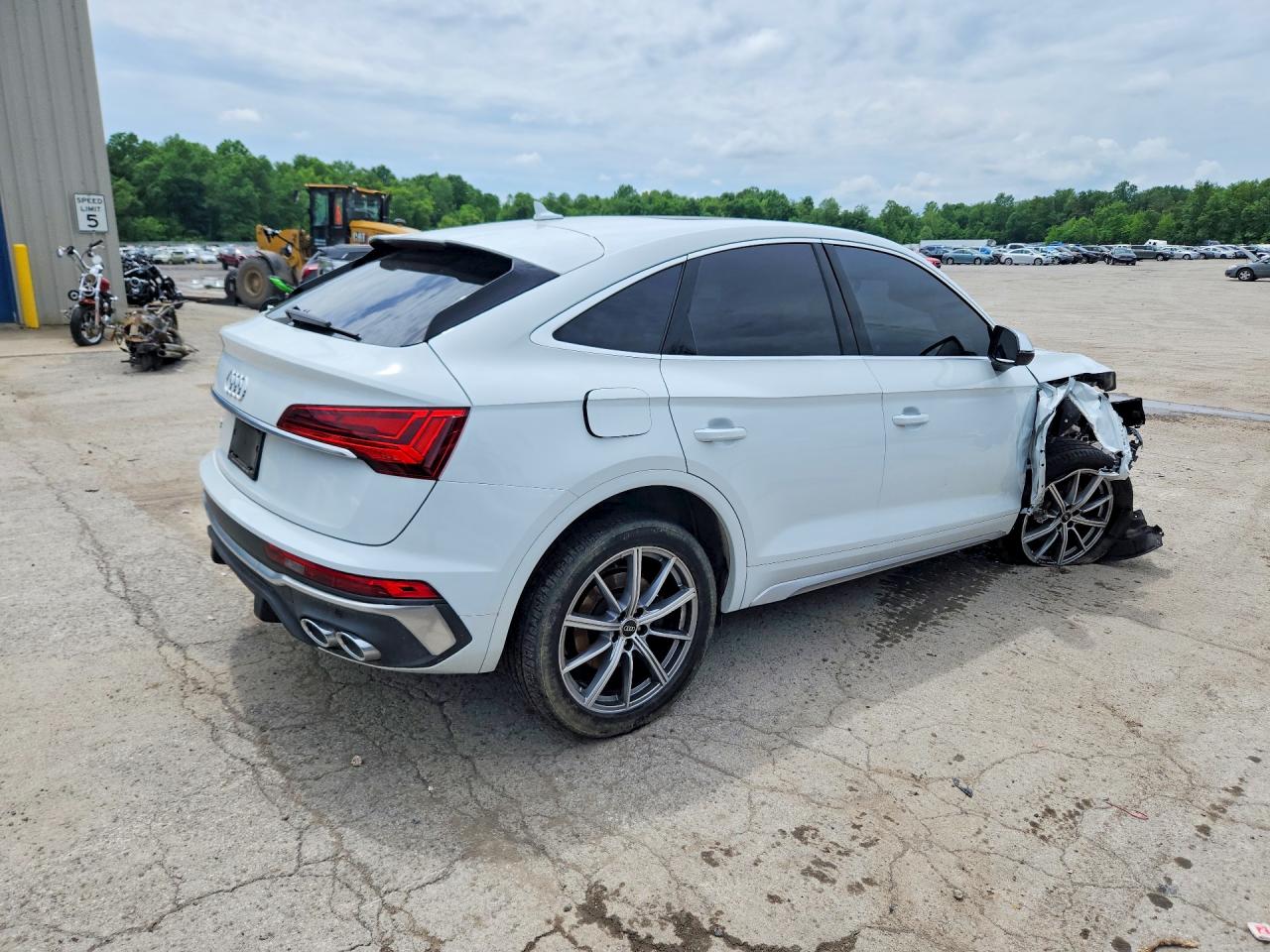 2022 Audi Sq5 Sportback Premium Белый vin: WA114AFY1N2108662