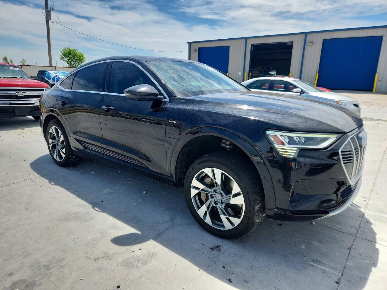2020 Audi E-tron Sportback Premium Plus Black vin: WA12ABGE9LB033052