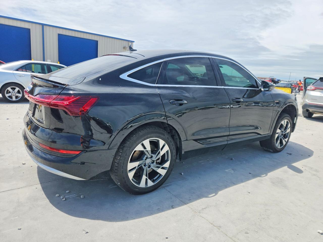 2020 Audi E-tron Sportback Premium Plus Black vin: WA12ABGE9LB033052