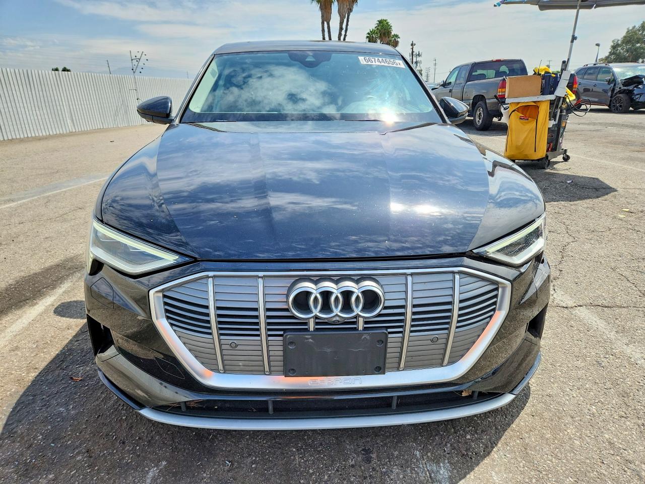 2020 Audi E-tron Sportback Premium Plus Black vin: WA12ABGEXLB036235