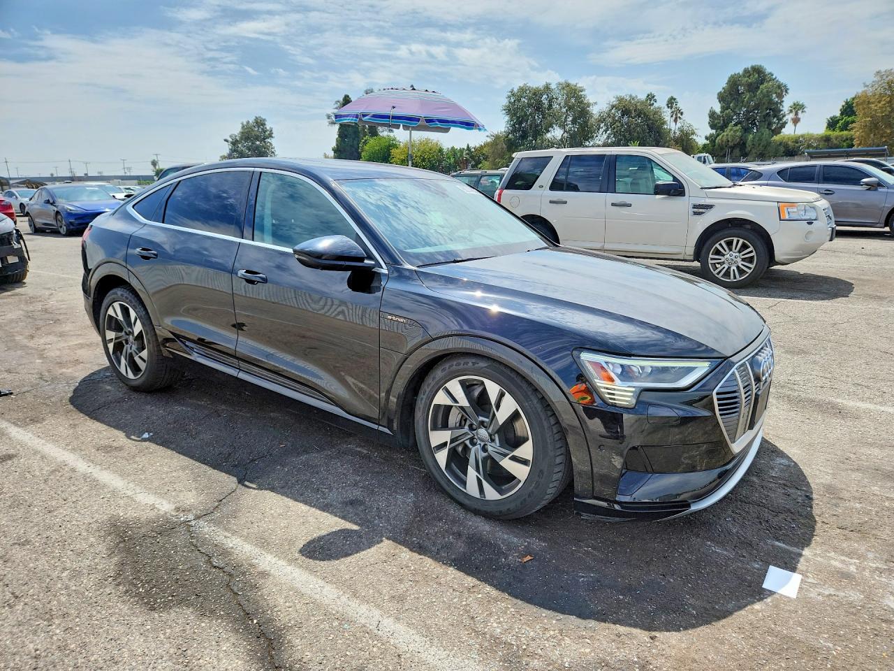 2020 Audi E-tron Sportback Premium Plus Black vin: WA12ABGEXLB036235