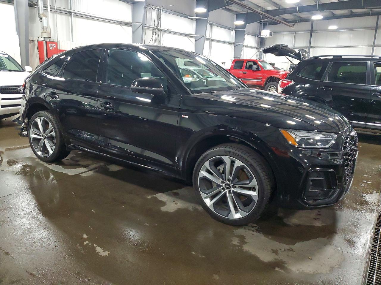 2023 Audi Q5 Sportback Prm Pls 45 Black vin: WA15AAFY4P2056490