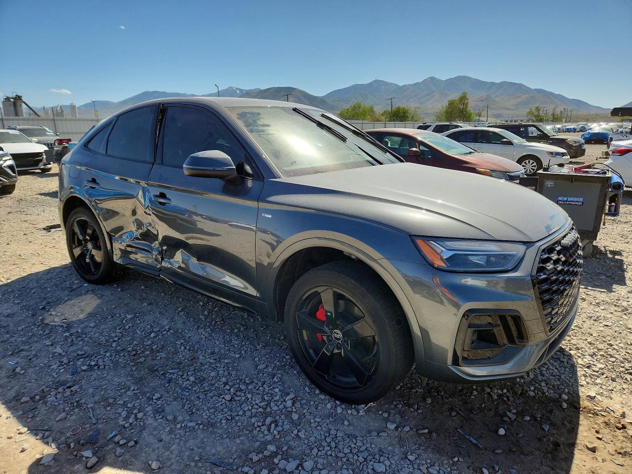 2024 Audi Q5 Sportback Prm Pls 45 Gray vin: WA15AAFY4R2053401