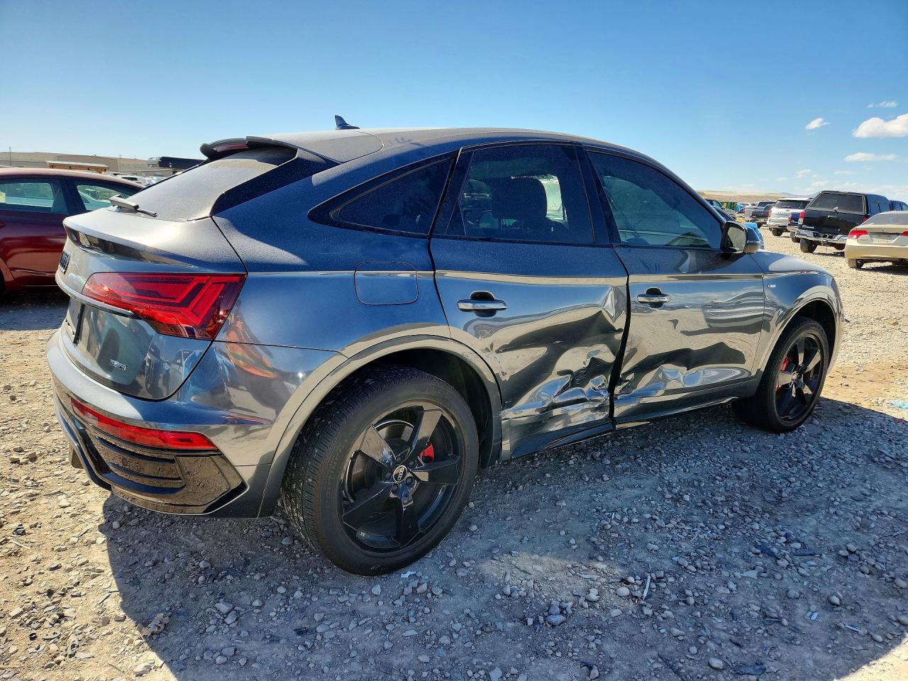 2024 Audi Q5 Sportback Prm Pls 45 Gray vin: WA15AAFY4R2053401
