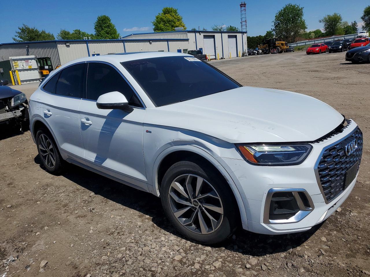 2022 Audi Q5 Sportback Prm Pls 45 White vin: WA15AAFY5N2091147