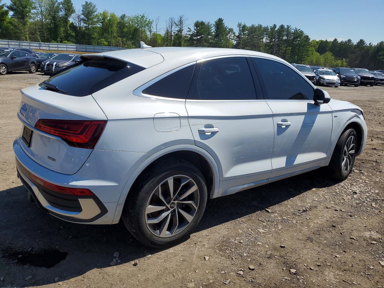 2022 Audi Q5 Sportback Prm Pls 45 White vin: WA15AAFY5N2091147