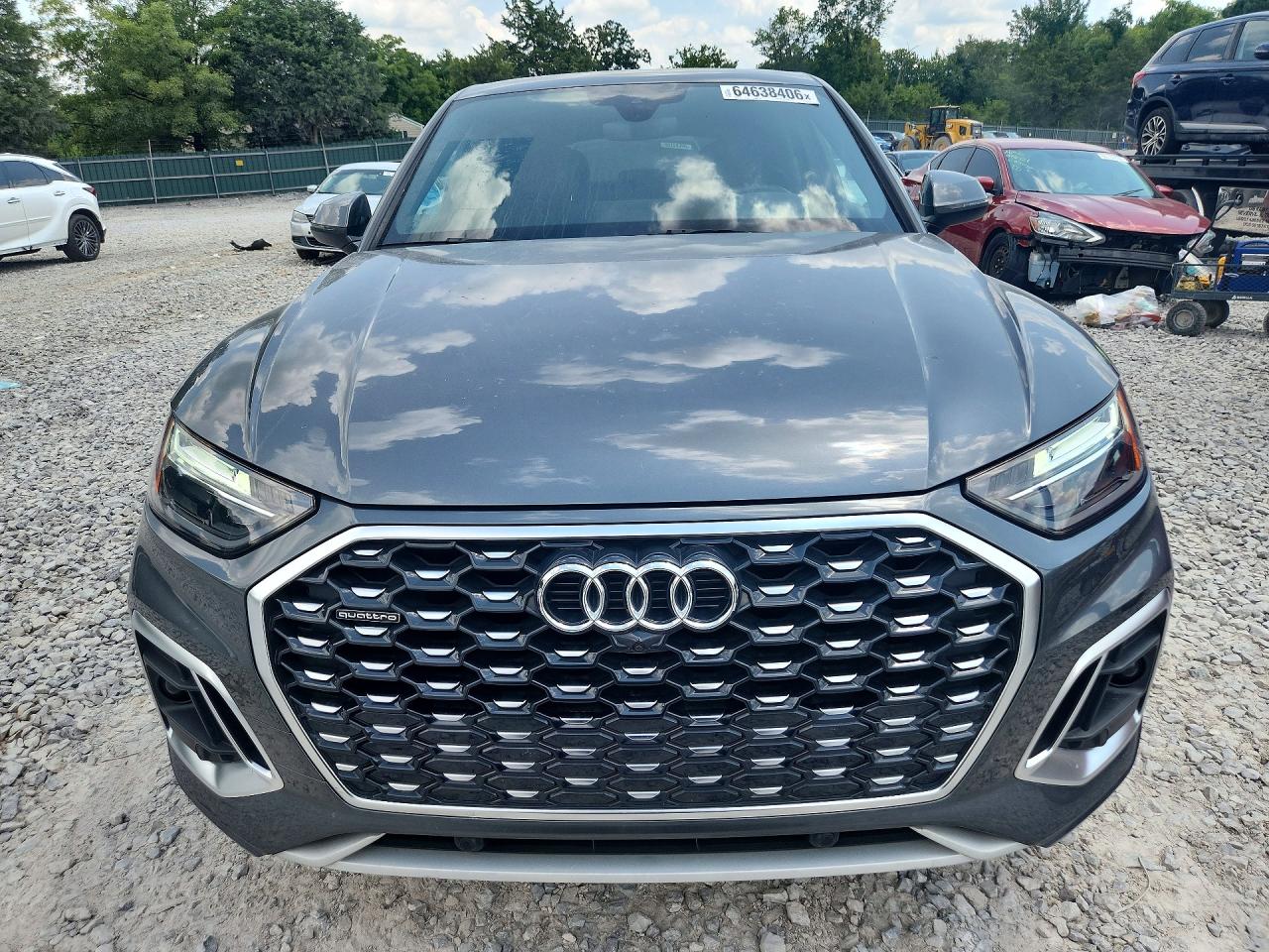 2022 Audi Q5 Sportback Prm Pls 45 Gray vin: WA15AAFY6N2105184