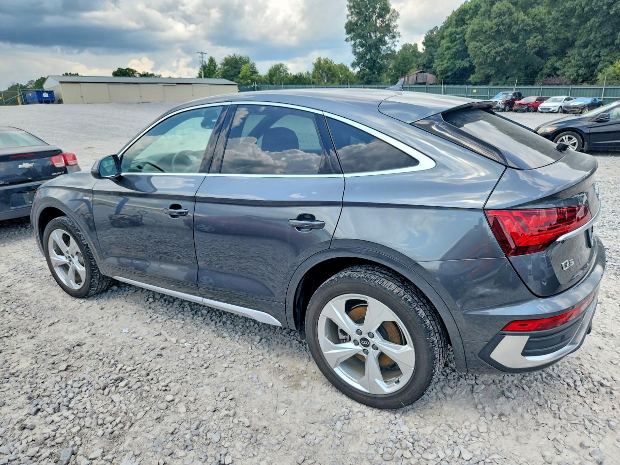 2022 Audi Q5 Sportback Prm Pls 45 Gray vin: WA15AAFY6N2105184
