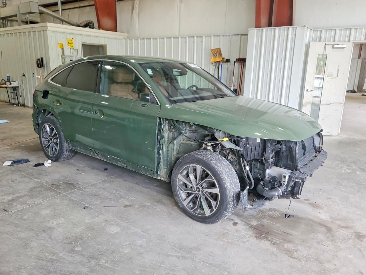 2024 Audi Q5 Sportback Prm Pls 45 Зеленый vin: WA15AAFY7R2030372