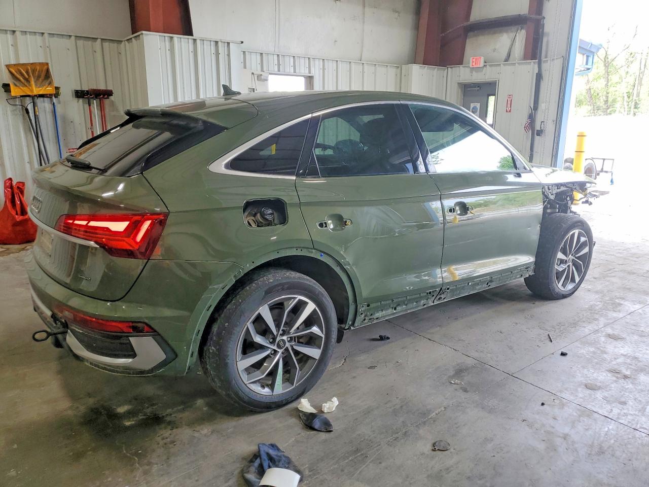2024 Audi Q5 Sportback Prm Pls 45 Зеленый vin: WA15AAFY7R2030372