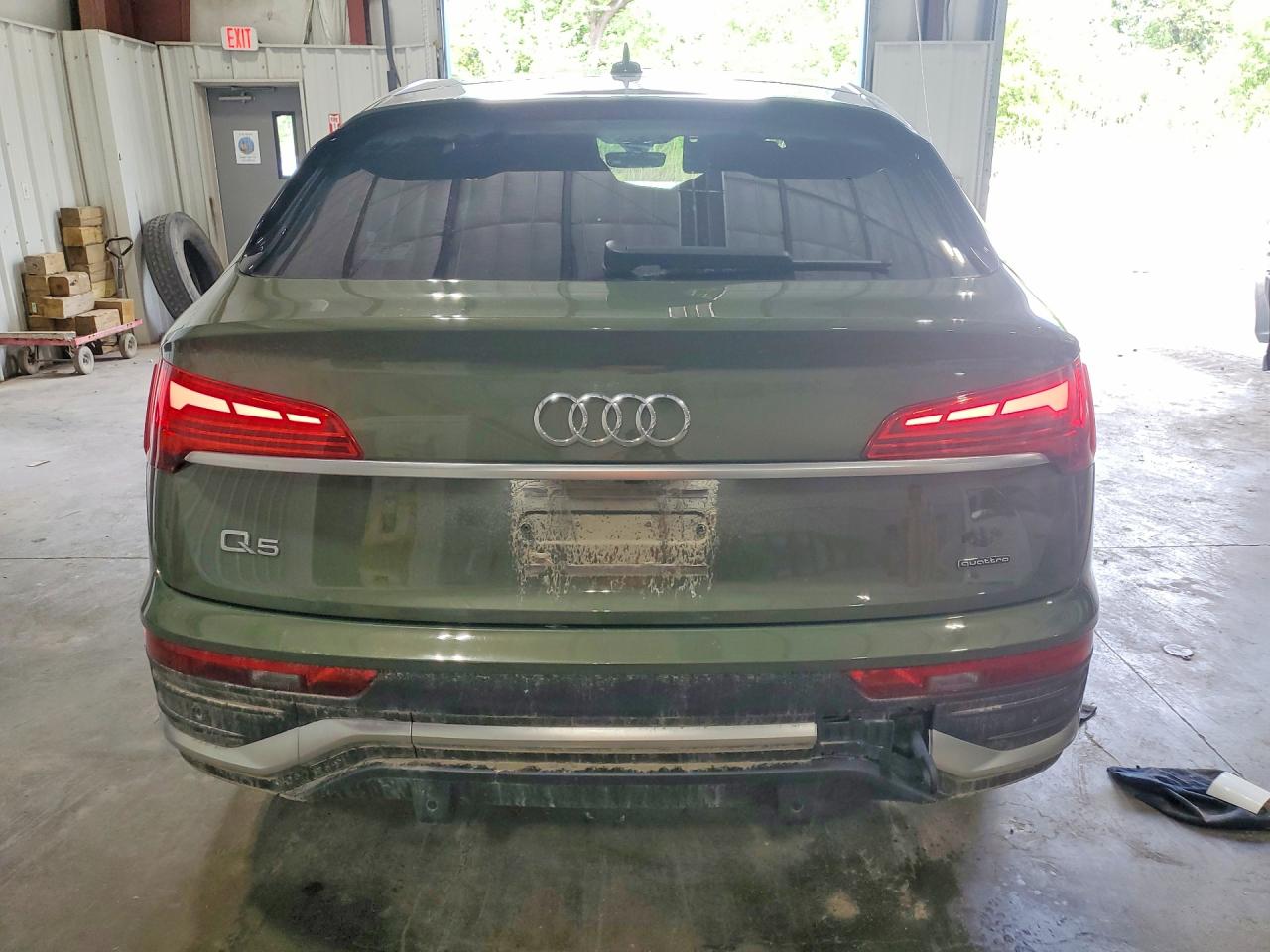 2024 Audi Q5 Sportback Prm Pls 45 Зеленый vin: WA15AAFY7R2030372