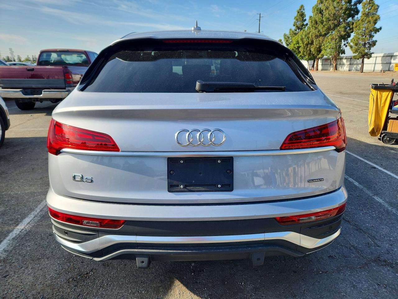 2022 Audi Q5 Sportback Prm Pls 45 Silver vin: WA15AAFY8N2127736