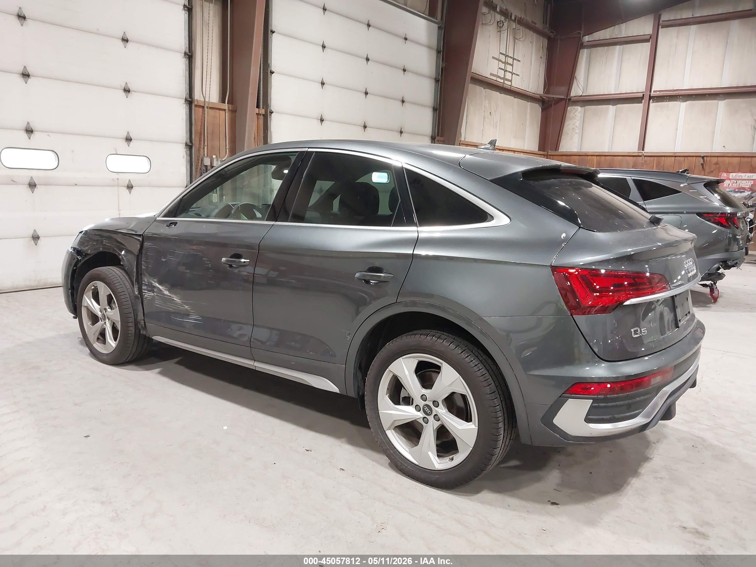 2024 Audi Q5 Sportback Premium Plus 45 Tfsi S Line Quattro S Tronic Gray vin: WA15AAFY8R2123286