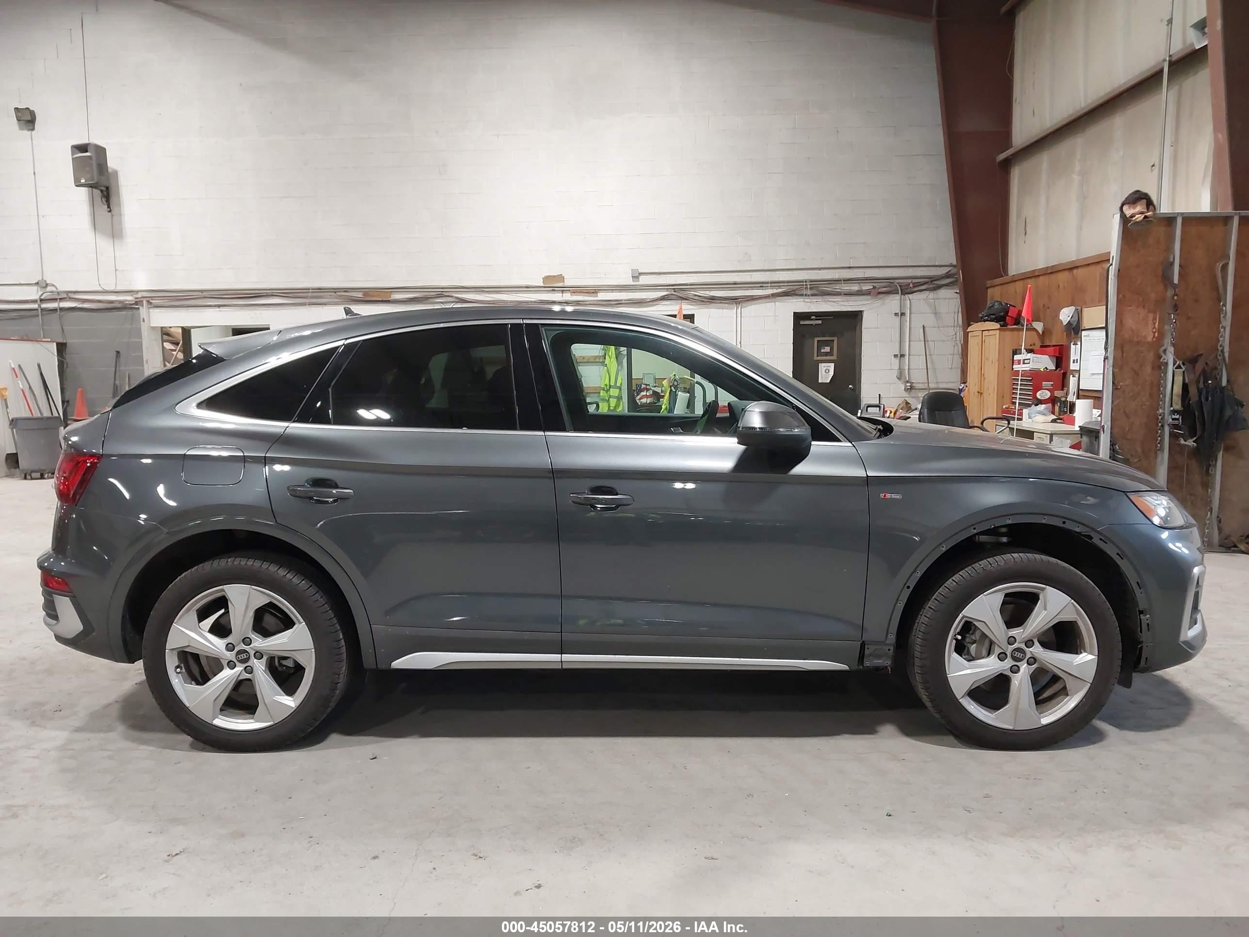 2024 Audi Q5 Sportback Premium Plus 45 Tfsi S Line Quattro S Tronic Gray vin: WA15AAFY8R2123286