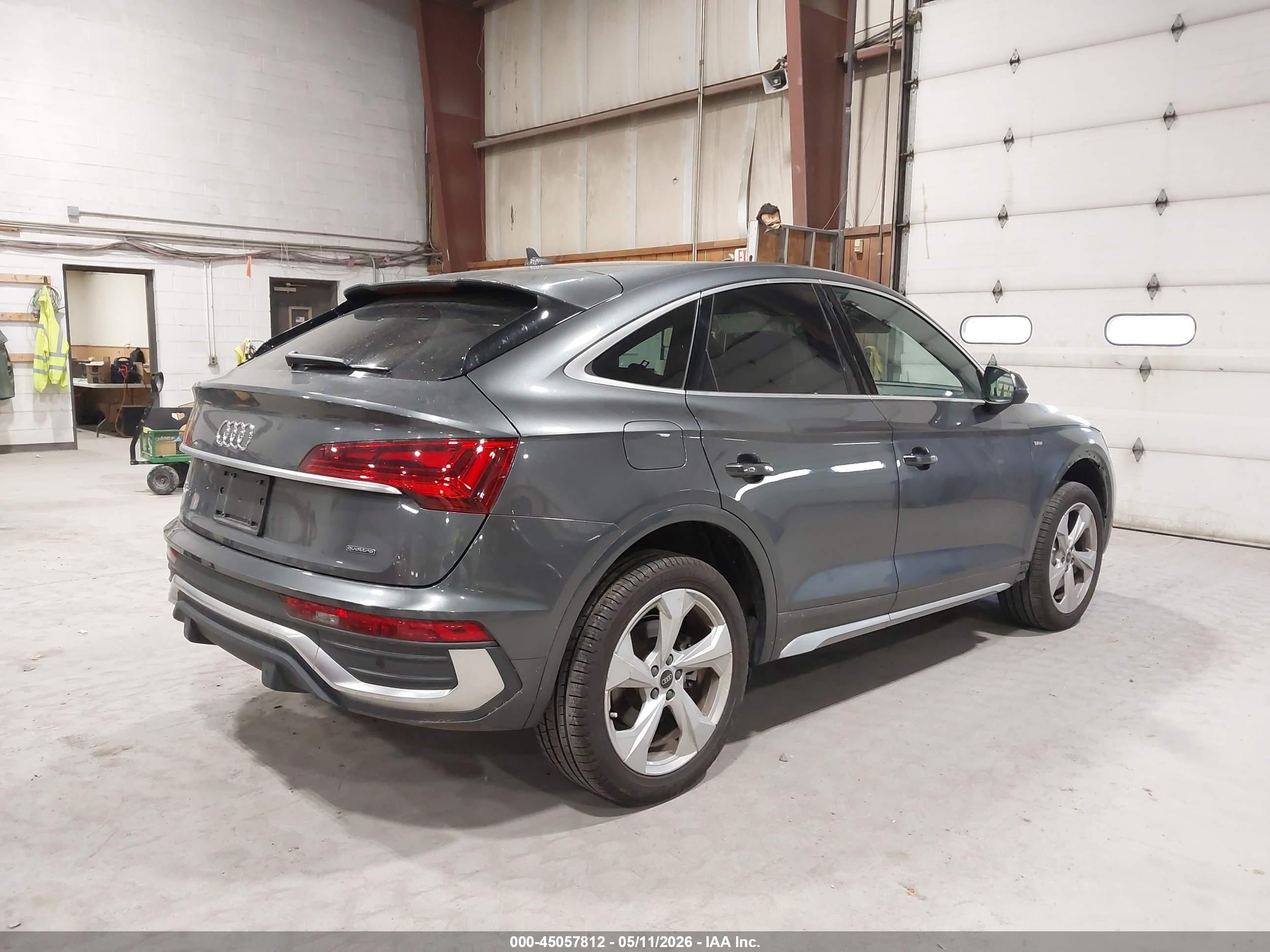 2024 Audi Q5 Sportback Premium Plus 45 Tfsi S Line Quattro S Tronic Gray vin: WA15AAFY8R2123286