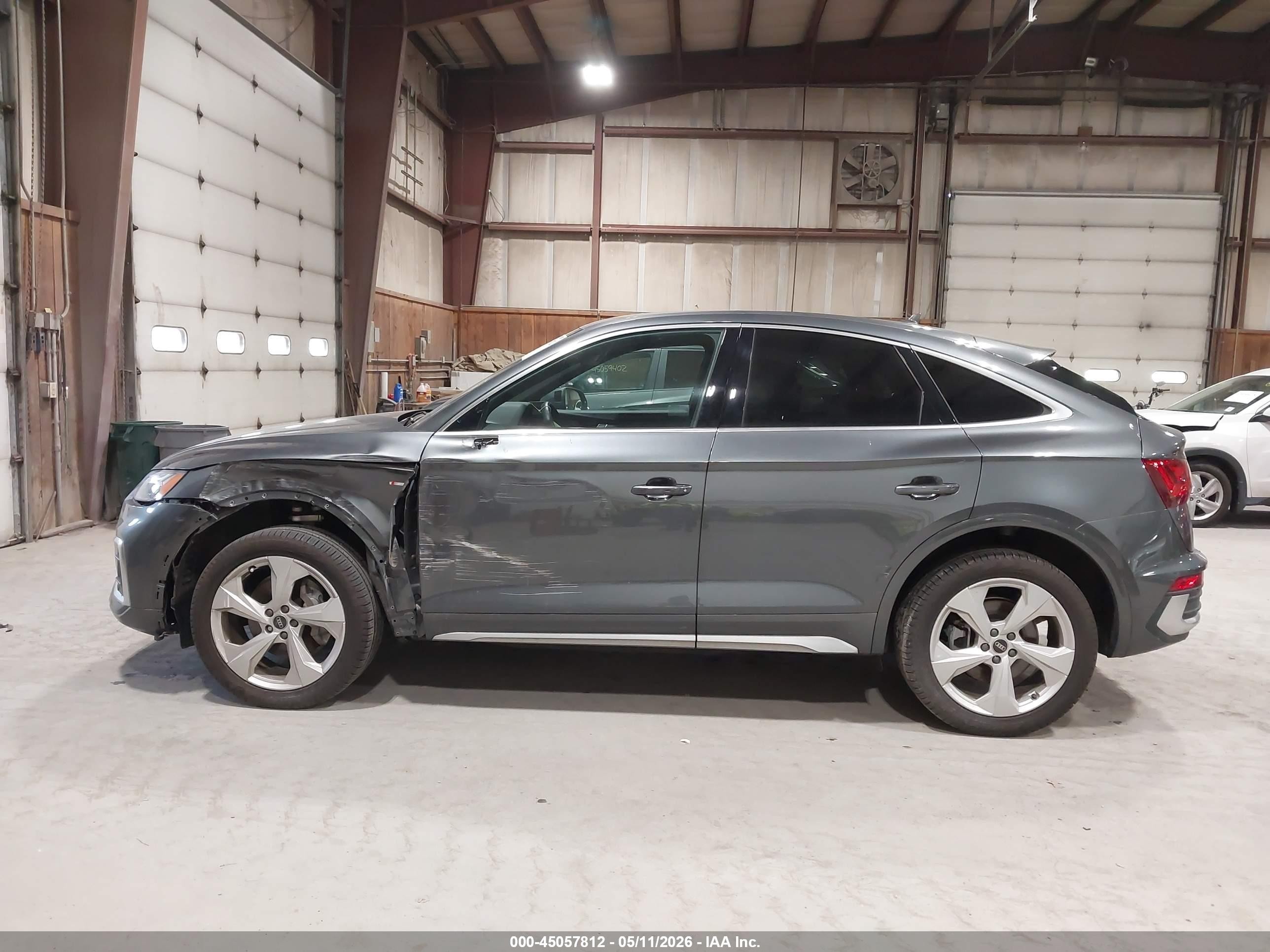 2024 Audi Q5 Sportback Premium Plus 45 Tfsi S Line Quattro S Tronic Gray vin: WA15AAFY8R2123286