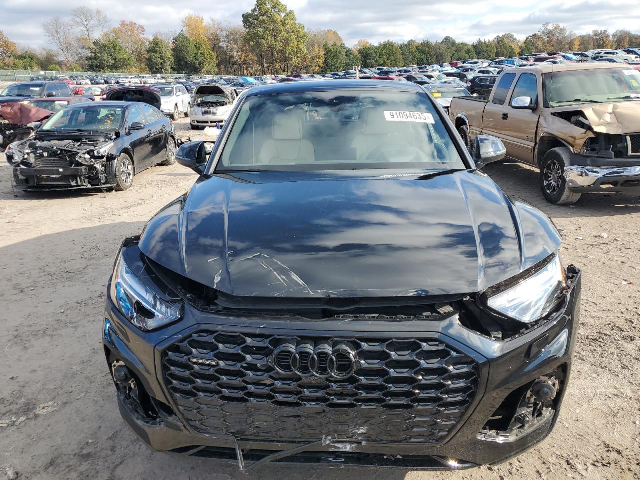 2024 Audi Q5 Sportback Prestige 45 Черный vin: WA16AAFY1R2047317