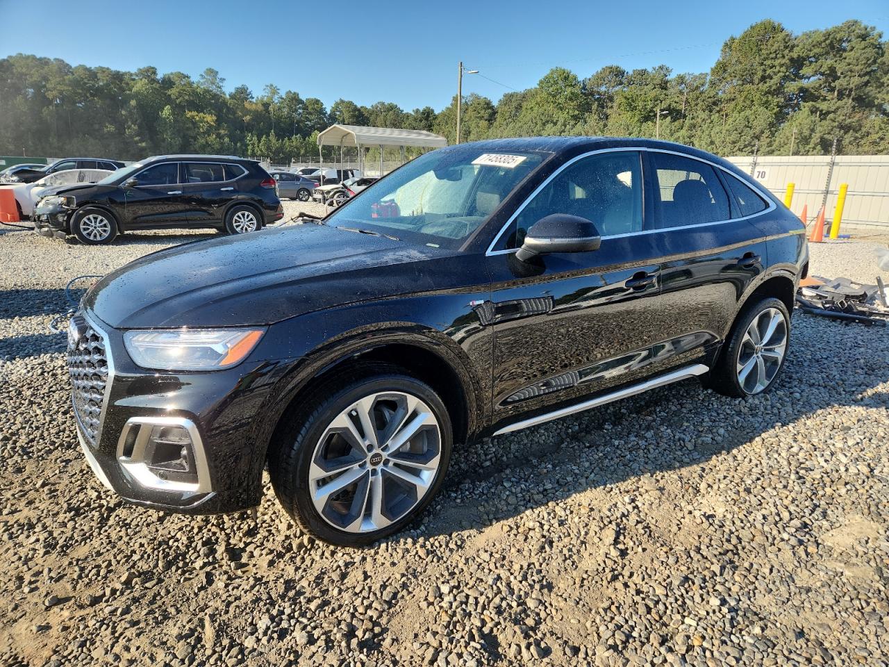 2024 Audi Q5 Sportback Prestige 45 Black vin: WA16AAFY3R2037288