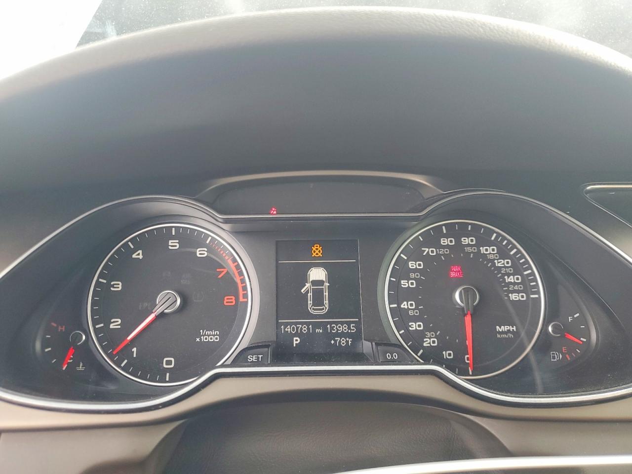 2013 Audi A4 Allroad Premium Gray vin: WA19FAFL4DA065330
