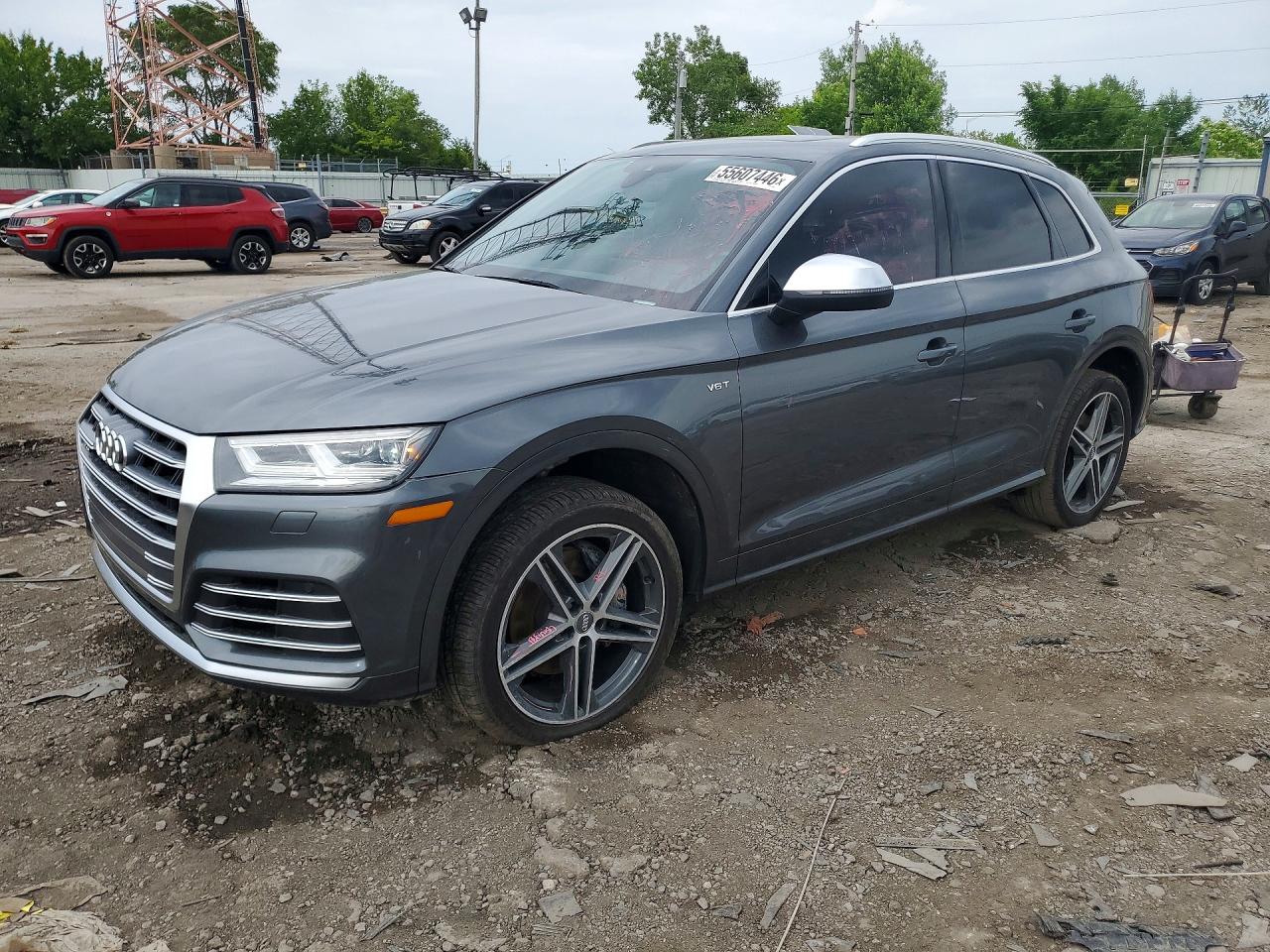 2018 Audi Sq5 Premium Plus Charcoal vin: WA1A4AFY1J2199362
