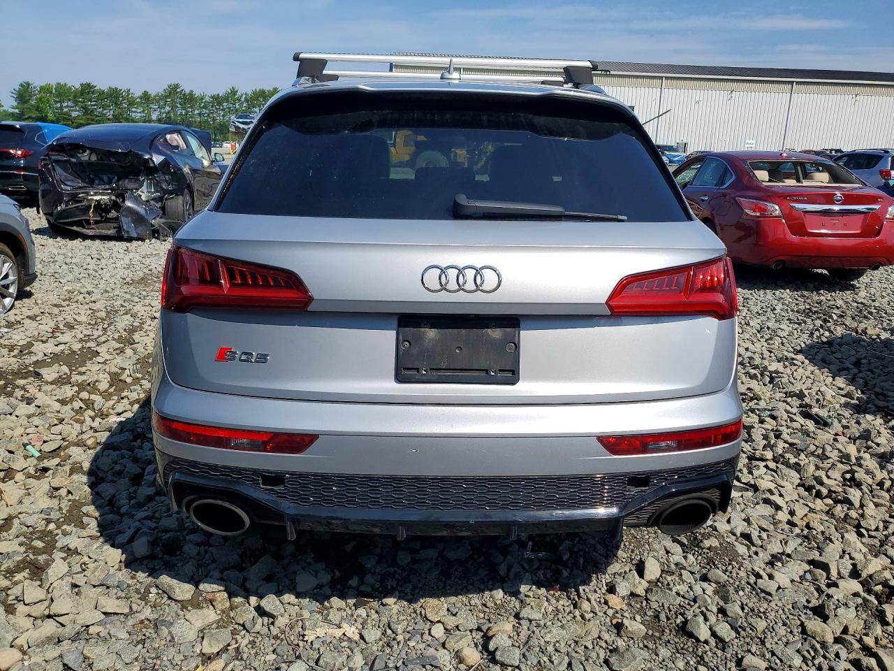 2019 Audi Sq5 Premium Silver vin: WA1A4AFY3K2101613