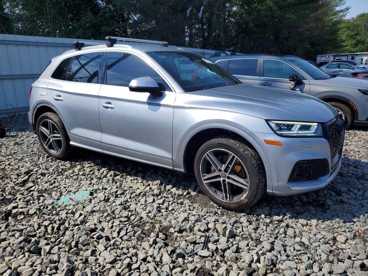 2019 Audi Sq5 Premium Silver vin: WA1A4AFY3K2101613