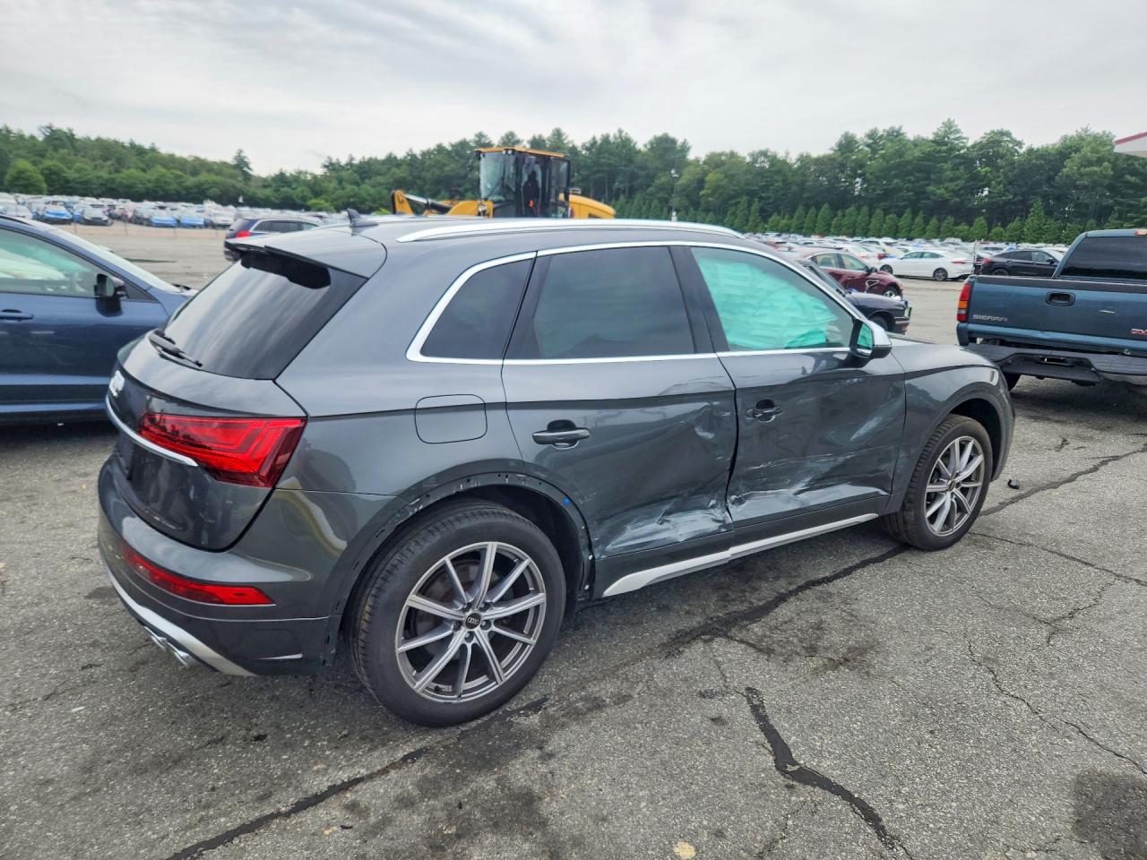 2022 Audi Sq5 Premium Gray vin: WA1A4AFY4N2100930