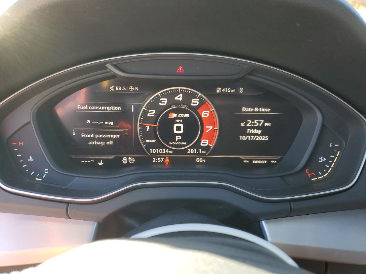 2018 Audi Sq5 Premium Plus Черный vin: WA1A4AFY8J2008925