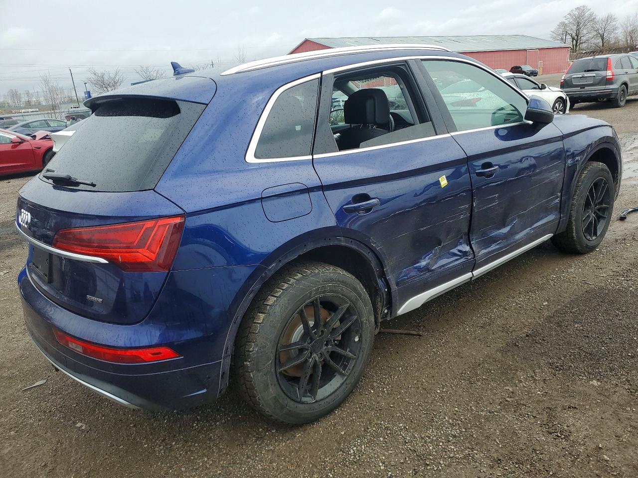 2021 Audi Q5 Premium Blue vin: WA1AAAFY2M2074934