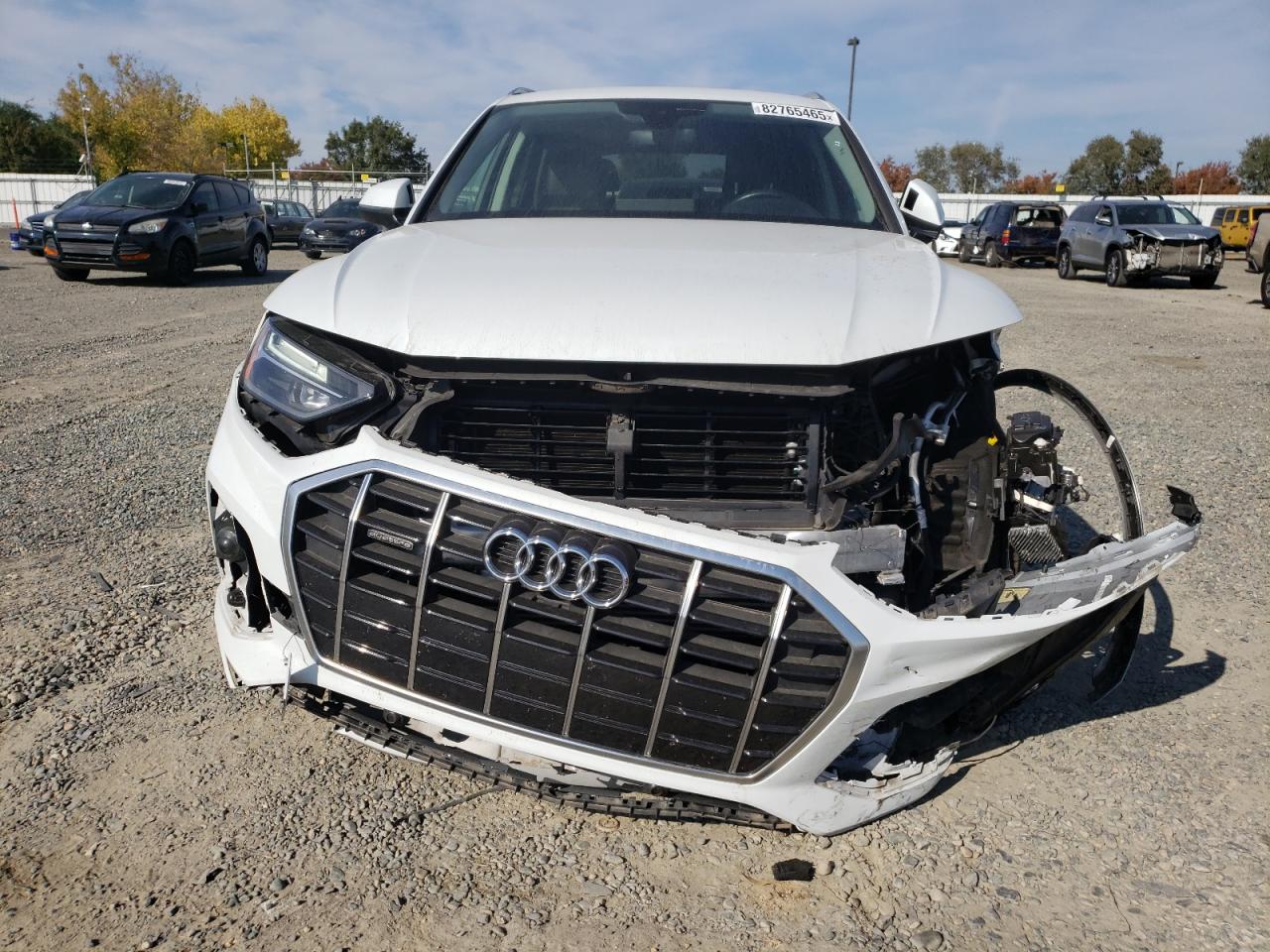 2021 Audi Q5 Premium White vin: WA1AAAFY4M2033723