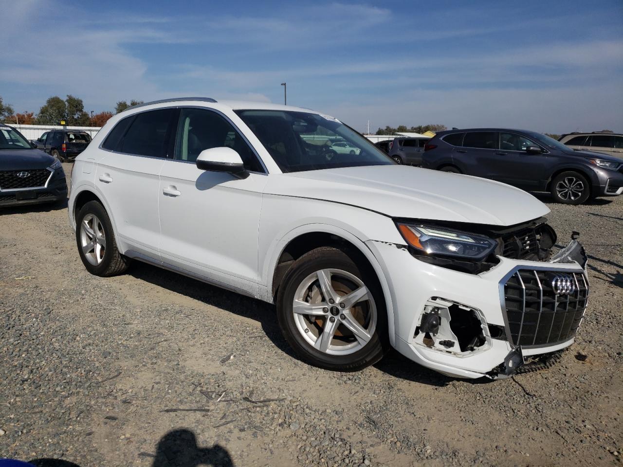 2021 Audi Q5 Premium White vin: WA1AAAFY4M2033723