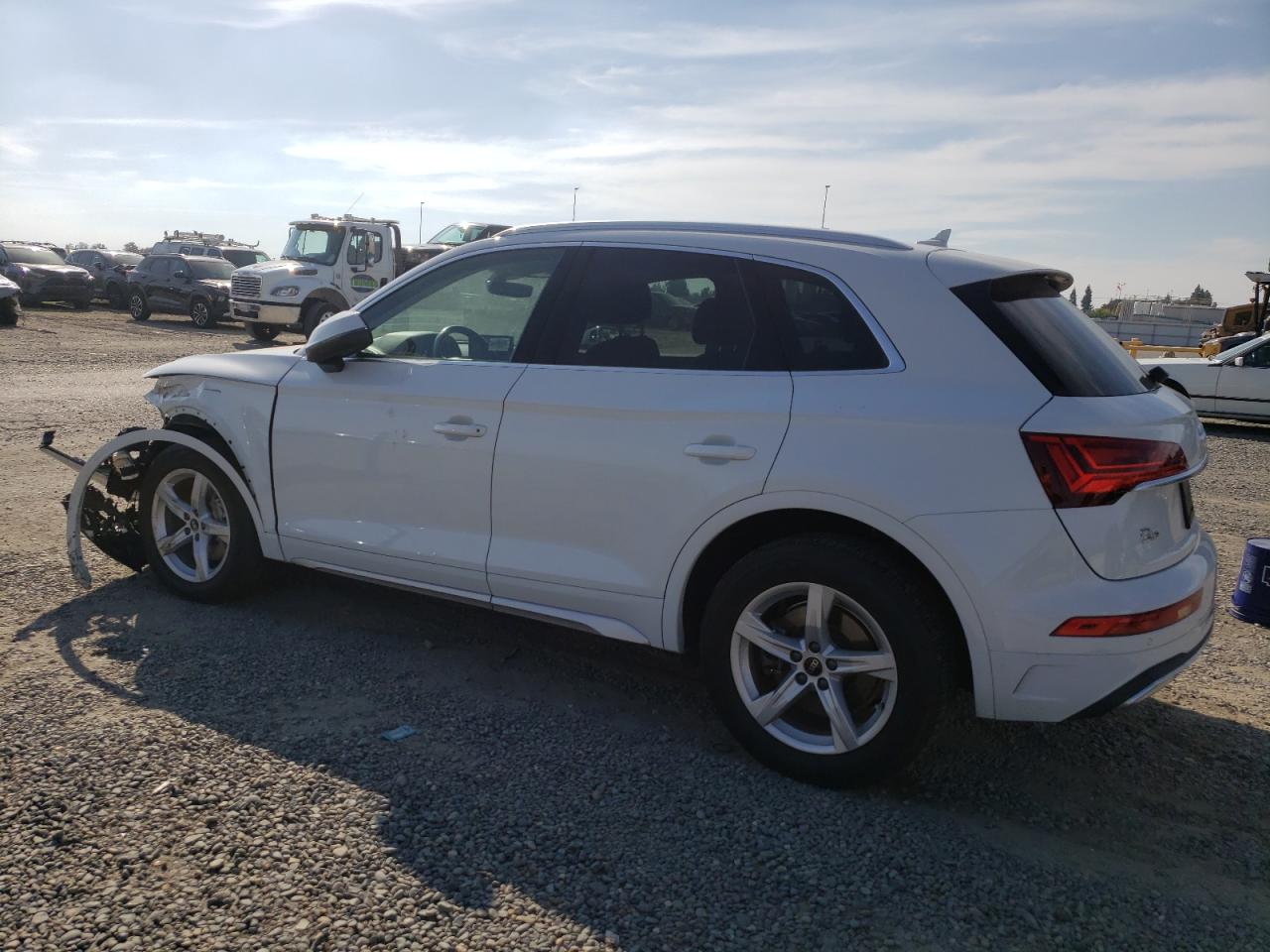 2021 Audi Q5 Premium White vin: WA1AAAFY4M2033723